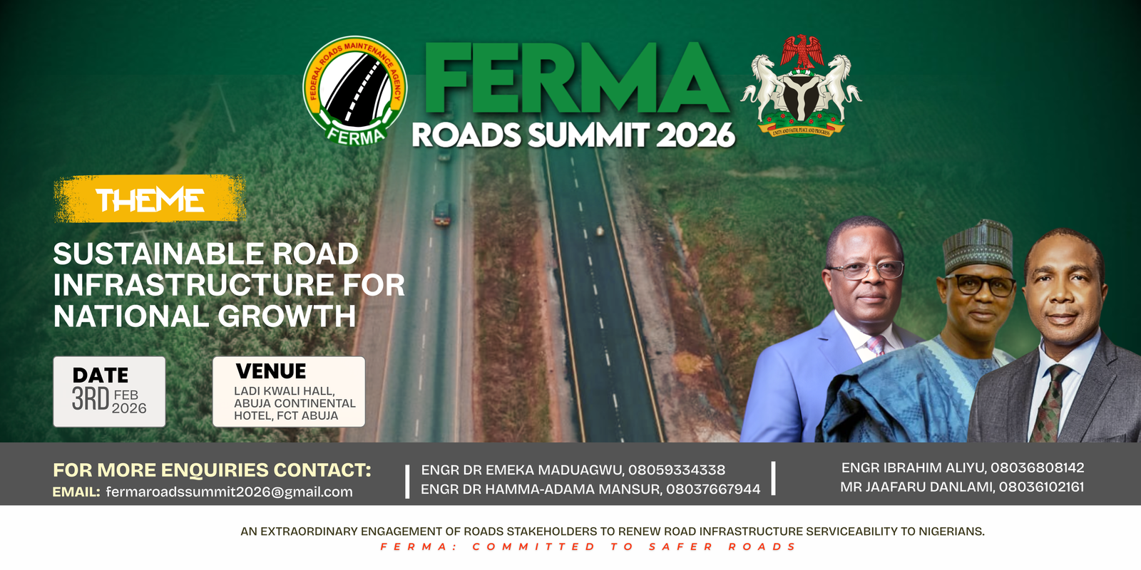 FERMA Roads Summit 2026 Design